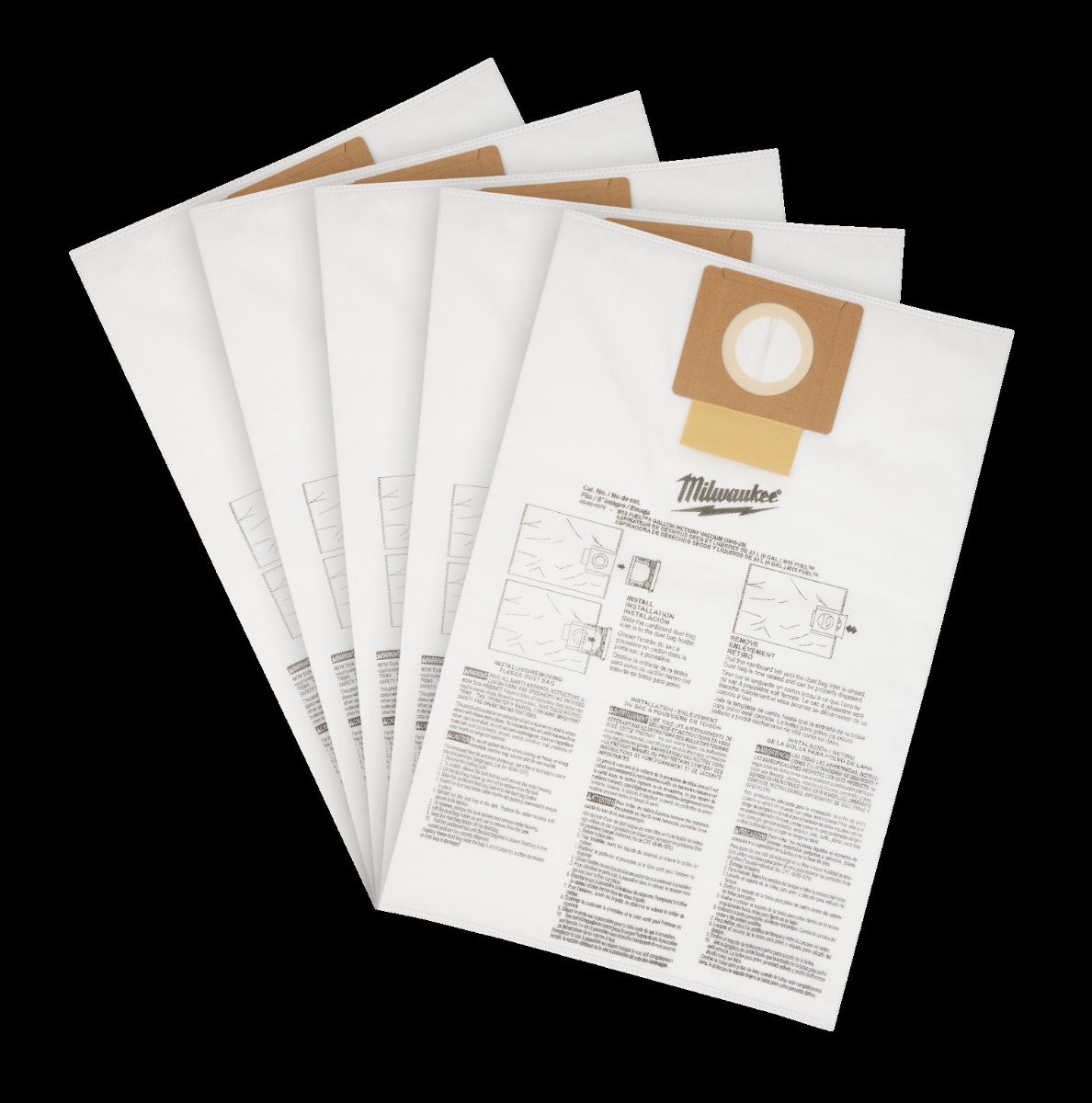 Fleece Dust Bags (5PK) - 6 Gallon