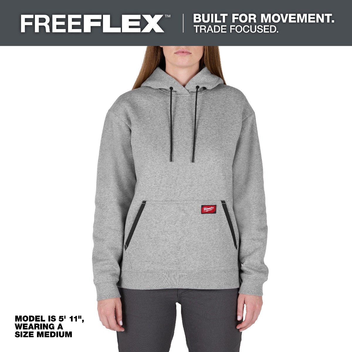 Women's FREEFLEX™ Pullover Hoodie  - Gray