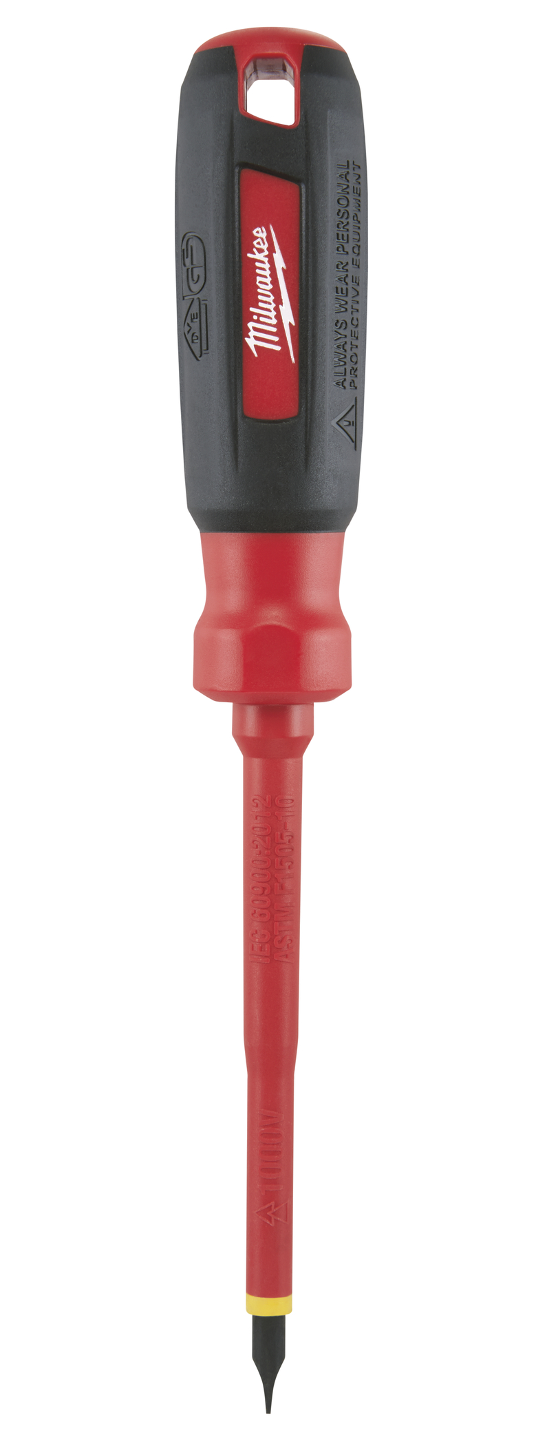 3/16 in. Cabinet 4 in. 1000V Insulated Screwdriver