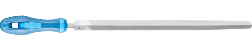 Three Square File 10" Second Cut with Handle Retail - BOX QTY 5