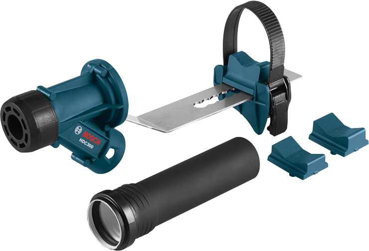  SDS-Max / Spline Chiseling Dust Collection Attachment