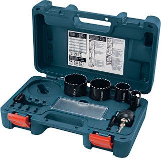 7 pc. Diamond Hole Saw Set