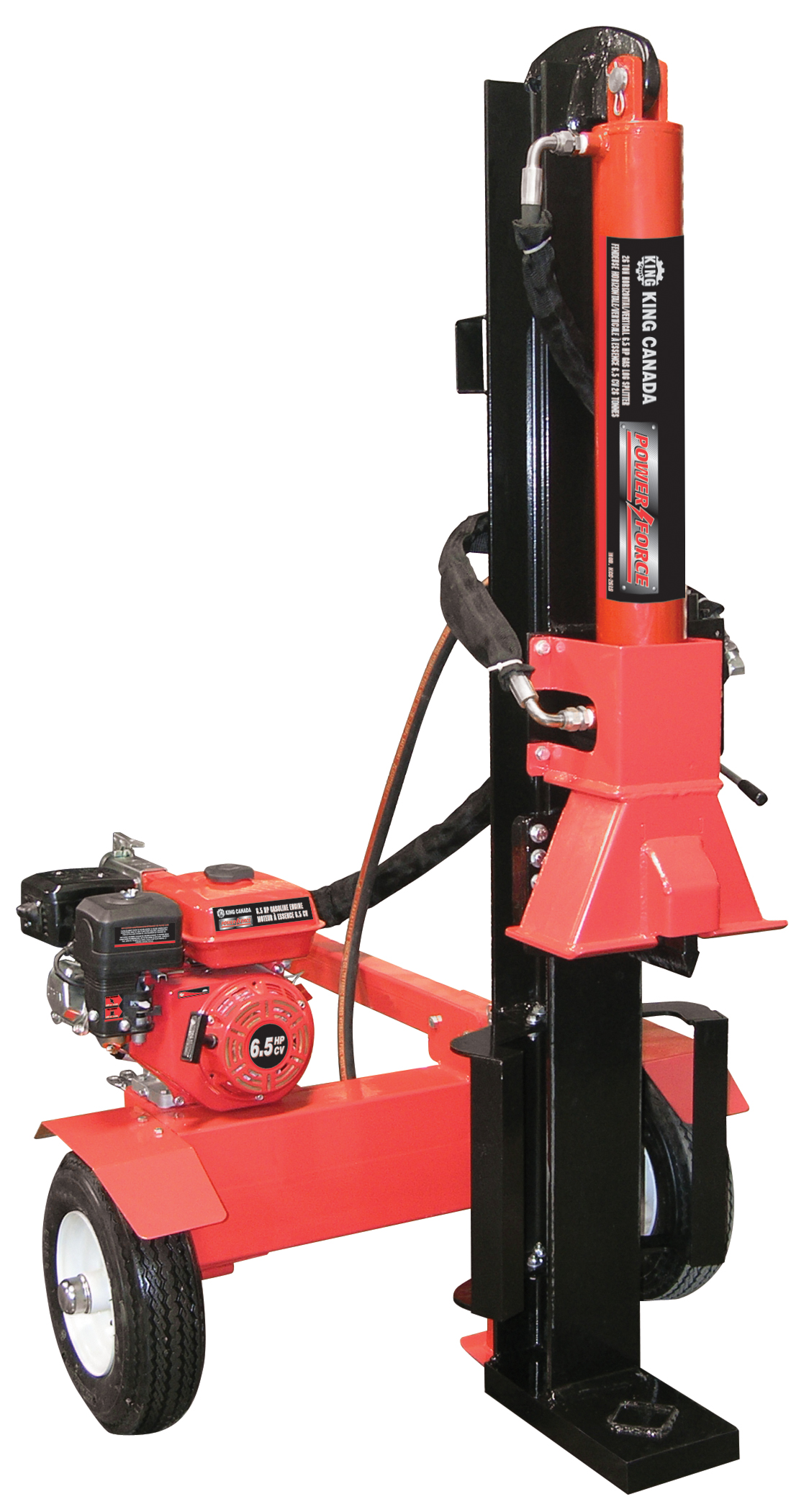 26 TON HORIZONTAL / VERTICAL GAS LOG SPLITTER