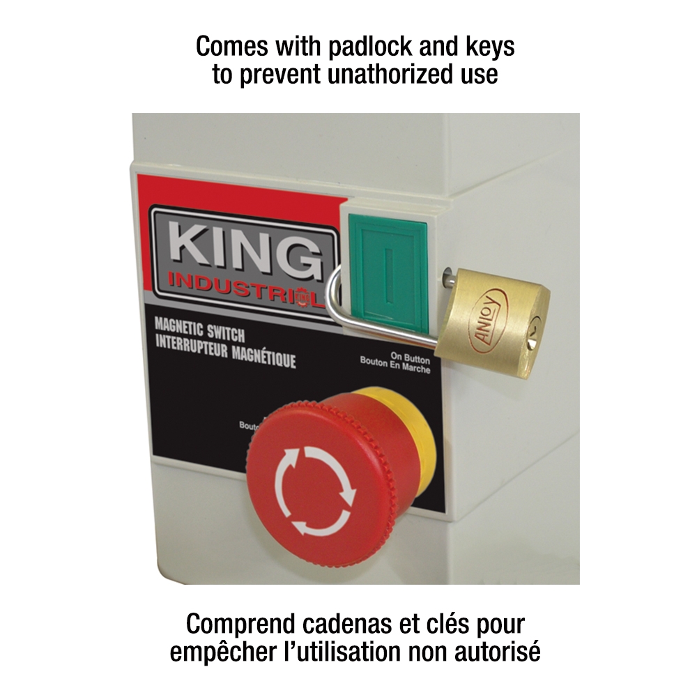 KING CANADA 110V MAGNETIC SWITCH (11-14 AMP.)