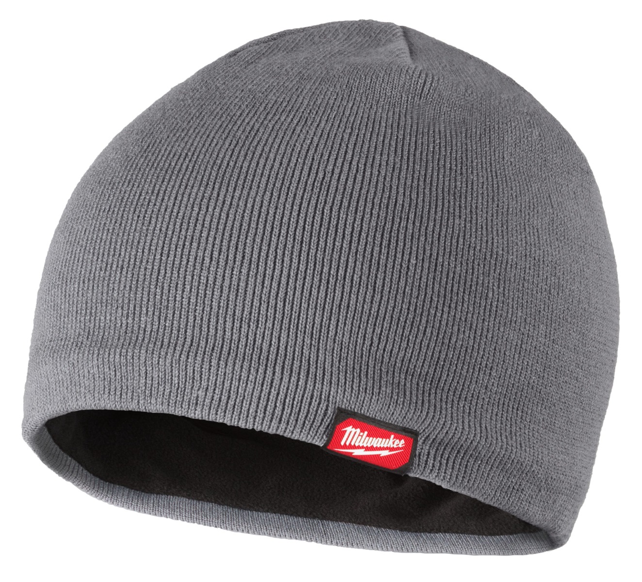 6-Point Crown Fleece-Lined Beanie - Gray