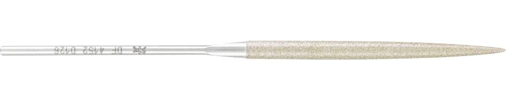 5-1/2" Diamond Needle File - Half Round, Medium Cut