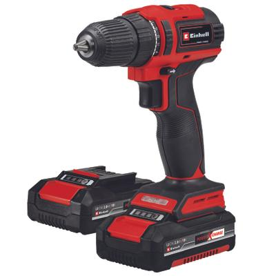 18V 3/8” Cordless Drill Driver Kit (With 2 x 2.0 Ah batteries, charger & carry case) - BRUSHLESS