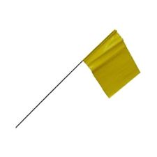100PK Yellow Stake Flags