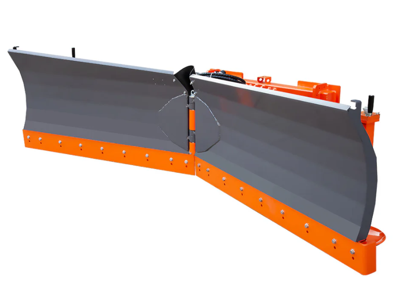 10’ U/V Angle Blade Snowplow, Metal Edges, 6 Positions, Accumulator & Solenoid Valve, 40-90 HP Tractors, TMG-SP10X