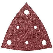 3-3/4 In. 40 Grit 5 pc. Detail Sander Abrasive Triangles for Wood