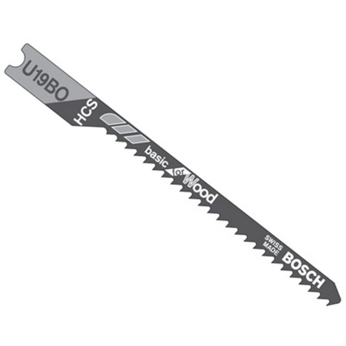 2-3/4-Inch, 12TPI, HCS Universal Shank Jigsaw Blade, 5 Pack